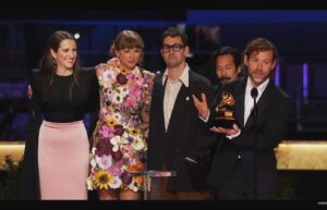 Bryce Dessner Instagram - Waking up to this amazing news. Very proud of my brother @aarondessner and this incredible recognition of his work with @taylorswift. Also so exciting to see our dear friend and longtime engineer @heyjonlow up there who mixed the album. And congrats to the great @jackantonoff who makes so many beautiful things. It was an honor to contribute the arrangements to folklore. We are all in awe of @taylorswift and her tremendous talent. Thank you for including me in this collaboration and Congratulations to all of you