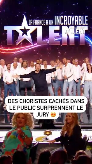 Éric Antoine Instagram - « C’est magnifique » 😍 
Le jury est surpris par cette chorale spectaculaire : certains de ses choristes se dissimulent parmi le public ! 
#LFAUIT, disponible sur @6play