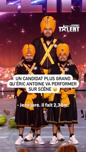 Éric Antoine Instagram - « Il fait 2m30 » 😮 
Le jury est choqué par la taille de ce candidat ! #LFAUIT, mardi à 21:10 sur @m6officiel