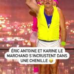 Éric Antoine Instagram - « Eh la che-che synchro, on en est tous accros » 😂🎶 Il met l’ambiance sur la scène de #LFAUIT avec sa chenille ! Qui a encore la musique dans la tête ? 😂 @chenille_school_academy
