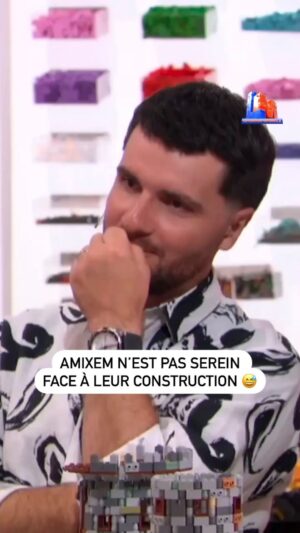 Éric Antoine Instagram - « Ça tient par magie » 😅
@amixem exprime ses inquiétudes devant leur construction !

#LegoMasters, nouvelle saison, ce soir à 21:10