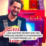 Éric Antoine Instagram - 8 nouveaux binômes seront confrontés à des défis inédits et devront se plier aux règles de l’invention la plus terrible imaginée par @ericantoineoff : la machine infernale, qui mettra leurs nerfs à rude épreuve 🤯 #LegoMasters, nouvelle saison, à partir du lundi 25 décembre à 21:10