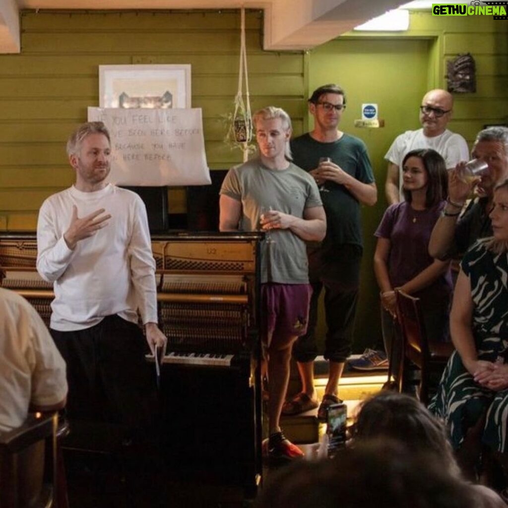 Ólafur Arnalds Instagram - it’s a spiritual f***ing thing. amazing days in cork, thanks to @hicksonmary for giving us those butterflies in our stomach when you feel like you have to say something - even if it’s scary - And the courage to say it. 1. Not sure if tired or just listening. Probably both 2. A healing moment in a packed sweaty pub where i had everyone in the crowd say the affirmation “if you feel like you’ve been here before, it’s because you have been here before” (by @maxmaxporter ) while I improvised. shitty livestream quality sorry 3. Brín from @yevagabonds reciting more words from Max Porter while I play on the same improvisation and the crowd lights us up with their phones 4. Joined the beautiful and heartwarming @thevernonspring at his show to play a track we created the day before. 5. @dermotkennedy sings. i just listen speechless. 6. secret pop-up pub show 7. the song that grew and grew. “We didn’t know we were ready” live at a pop-up in the lobby of the River Lee hotel 8. Grown up now, live at the Operahouse. 9. Amazing amazing night curated and hosted by Ye Vagabonds, involving so many guests and so many amazing ideas created during this week. 10. You have been here before.