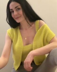 Özlem Yılmaz Instagram - Yine örmüşümdür.. 🧶 Teşekkürleeeer.. 😂