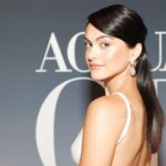 Camila Mendes Instagram - celebrating @armanibeauty and my Gen A boys at the acqua di gio party last night 🧚🏼🫧 #armanibeautypartner #acquadigio