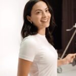 Camila Mendes Instagram - introducing @armanibeauty Gen A 🥂 featuring @lilireinhart @isabelamerced @maudeapatow @hichasestokes @jonathandavissofficial @lukasgage @michaelb05 and me🧍🏻‍♀️👋🏽 #armanibeauties