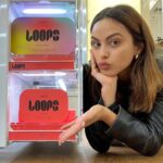 Camila Mendes Instagram - paid a visit to @ultabeauty to see our beautiful children @loopsbeauty 🥹 we’re in 450 stores nationwide, to find one near you visit the store locator on our website 💗 link in bio!