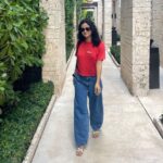 Camila Mendes Instagram - thank you @thesetaimiamibeach for a lovely week. truly in my element here 🌴 #thesetaimiamibeach The Setai, Miami Beach