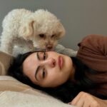 Camila Mendes Instagram - truffle turns 3 today 😭 happy birthday little angel