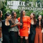 Camila Mendes Instagram - thank you @elleusa and @contodonetflix for organizing such a special event. proud as ever to be a latina in hollywood 🫡♥️ @ninagarcia you are a legend