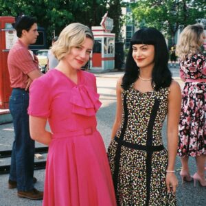 Camila Mendes Instagram - that’s a wrap on veronica 💔 there’s no caption or photo dump that can illustrate what an emotional experience it’s been filming our last episode of riverdale. i’m not just saying goodbye to a TV show, i’m saying goodbye to an entire life i created in vancouver, to a transformative period of time that shaped me as an adult, to a community of people who have seen the best and worst of me over the course of seven intense seasons. it doesn’t matter how ready you are to move on, goodbyes are painful, and walking away from this show will be a process of mourning for all of us. 

to our loyal fans, thank you for actively supporting me on this journey with all the gifts, flowers, and balloons. the handmade art and handwritten letters. i have endless appreciation for you guys. thank you for showing veronica the love that she deserves.

to our notoriously hard-working crew members, my beautiful family of talented co-stars, and our legendary showrunner roberto aguirre-sacasa, i love you all so much. thank you for all the precious time put into this show. thank you for the core memories. i’m really going to miss the triumphs and defeats, the epic highs and lows, of making network television with you 🫡