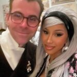 Cardi B Instagram - Soo what do you guys think Happens inside the Metgala? You know when I’m in @richardquinn I’m dress to KILL!🎀🖤