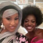 Cardi B Instagram - Soo what do you guys think Happens inside the Metgala? You know when I’m in @richardquinn I’m dress to KILL!🎀🖤