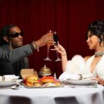 Cardi B Instagram - #ad get you someone who looks at you like this and get you the Cardi B & Offset meal now!!