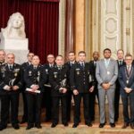 Carlos Moedas Instagram - 🎖️ Homenageámos aqueles que dão a vida por Lisboa: os nossos polícias municipais. Entregámos a Medalha de Bons Serviços Municipais aos agentes Luís Rodrigues, Germano Silva, Nuno Martins, Mário Caldeira, João Gomes, António Tomaz, Luís Rosário, Pedro Nunes e Maria José Parreira como reconhecimento do que fizeram e fazem todos os dias por Lisboa. Obrigado pelo vosso trabalho. #policiamunicipal #lisboa #cmlisboa