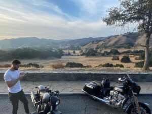 Casey Deidrick Instagram - One last ride w/ @brockohurn 🤘🏼 @indianmotorcycle
