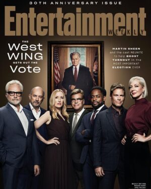 Casey Patterson Instagram - Thank you Aaron. The #TheWestWing cast is a family and I was honored work along side you all with purpose, heading into the Presidential election.
Together, we’re thrilled to partner with @michelleobama and #WhenWeAllVote to do maximum good 🇺🇸 #vote @hbomax