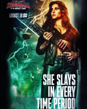 Cassandra Scerbo Instagram - EXACTLY TEN YEARS AGO TODAY the ‘Nado was born. (and about 8/12 years ago some made this cool ass photo - plz tag them if you know who it was 🙃)

Take a scroll down memory lane.. 🦈🌪️ I still can’t believe this fun, wacky little film originally titled “Dark Skies” turned into what is now considered a cult classic. Grateful to all of our incredible fans for coming on this journey with us.

So much love to @syfy and all of the cast and crew members who made this franchise (and majority of my twenties) so incredibly memorable! 

Always,
Your Nova 🤍

#sharknado 🔪