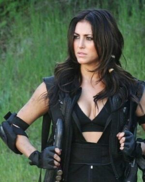 Cassandra Scerbo Instagram - EXACTLY TEN YEARS AGO TODAY the ‘Nado was born. (and about 8/12 years ago some made this cool ass photo - plz tag them if you know who it was 🙃)

Take a scroll down memory lane.. 🦈🌪️ I still can’t believe this fun, wacky little film originally titled “Dark Skies” turned into what is now considered a cult classic. Grateful to all of our incredible fans for coming on this journey with us.

So much love to @syfy and all of the cast and crew members who made this franchise (and majority of my twenties) so incredibly memorable! 

Always,
Your Nova 🤍

#sharknado 🔪