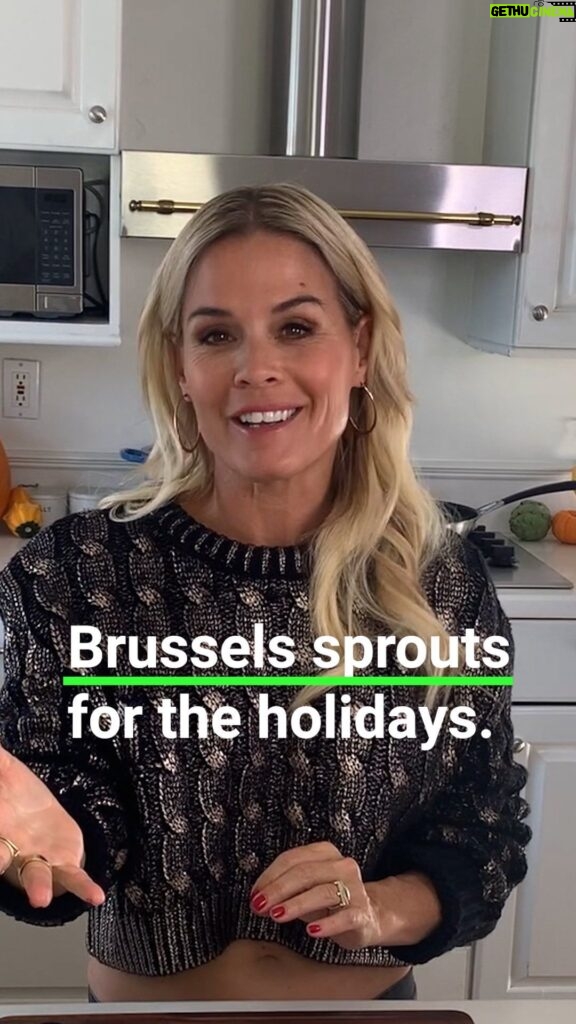 Cat Cora Instagram - 🦃 Hey y’all! Need a last minute side dish to wow your Thanksgiving guests? Check out these Brussels Sprouts - my whole family loves them! #IC3 #cheflife #femalechef #thanksgivingrecipes #brusselssprouts
