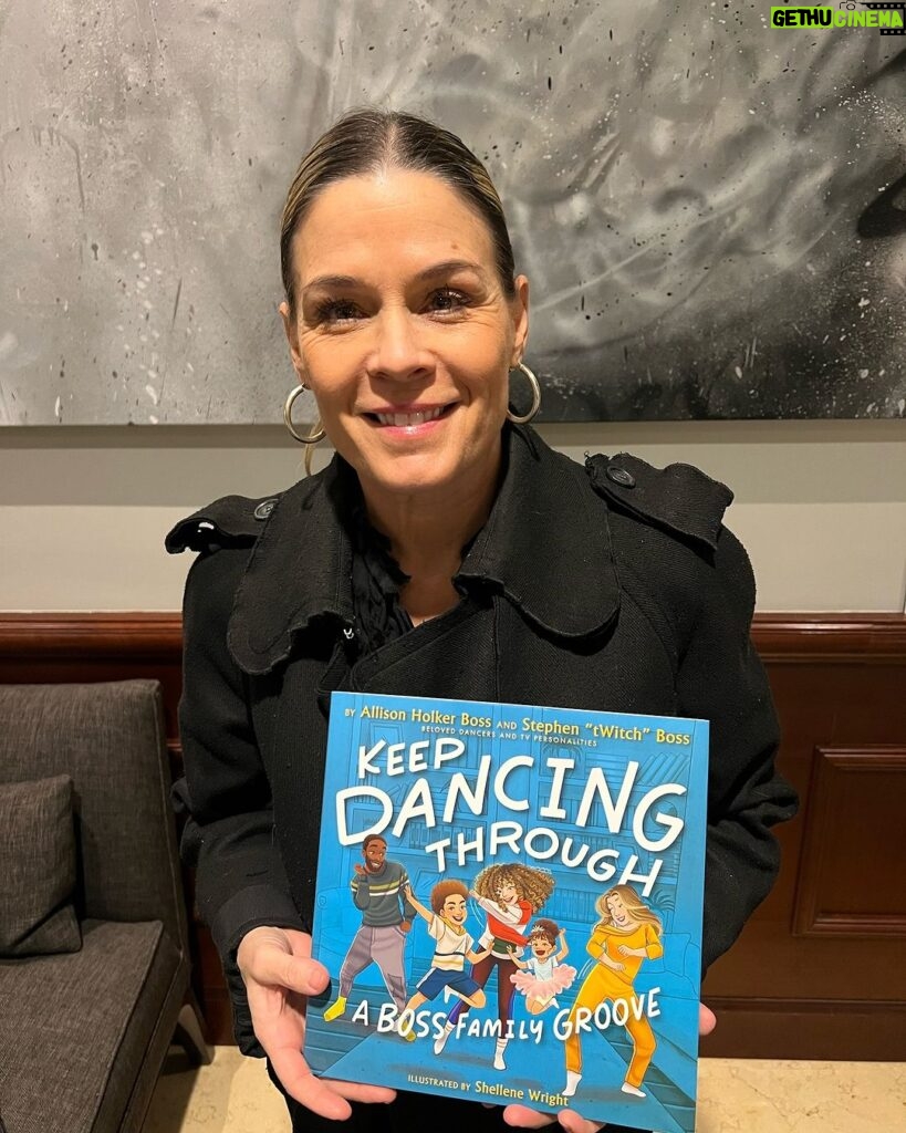 Cat Cora Instagram - This book truly touched my heart. Keep Dancing Through shares a touching message of kindness and hope from my dear friend Allison, our angel Stephen “tWitch”, and their beautiful family. This book is such a gift to share with the world, we all need to be reminded to #keepdancingthrough ❤️ @allisonholker
