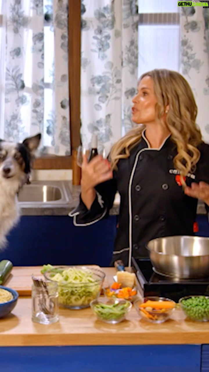 Cat Cora Instagram - @catcora, @adrianstoica.dogcoach, and Hurricane are cookin' up something special. Watch #AGT on @nbc and streaming on @peacock.