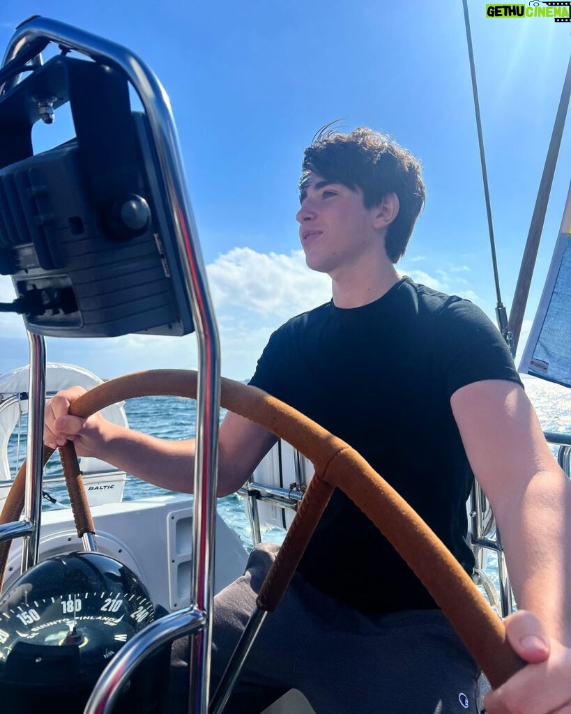 Cat Cora Instagram - Happy Birthday Gavin! You are setting sail into 16 and I am so proud of the young man you are, we love you so much ❤️