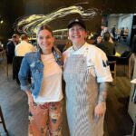 Cat Cora Instagram - Life always comes full circle. So proud of you Chef! I’m honored to have played a part in your journey when we first met 10 years ago, and to see how far you’ve come. Your food was absolutely exquisite! I can’t wait to see who you will inspire along the way @malynasi 💪💪 #yeschef #payitforward #womenempoweringwomen #femalechef #cheflife