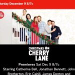 Catherine Bell Instagram – Christmas on Cherry Lane!!! A new original @hallmarkchannel movie! 🎄 
Premiering Saturday Dec 9 at 8/7C 🎅🏻
Don’t miss it! It’s really sweet and fun! And the best part: James Denton and I are a couple again! Just not the Good Witch couple. But still just as cute if you ask me 😉 🥰