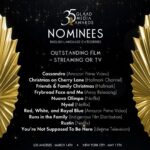 Catherine Bell Instagram - Wow!! What an honor to have made this list!! Nominated for a @GLAAD award!! ❤️😊🌈 @hallmarkchannel #christmasoncherrylane