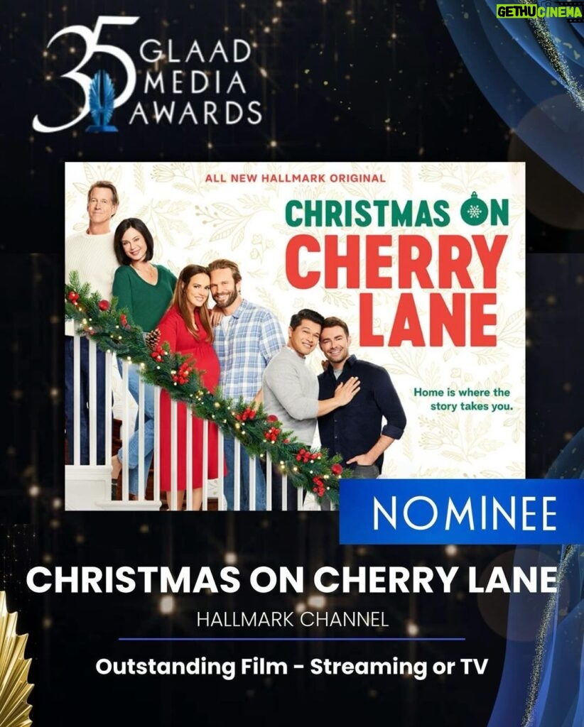Catherine Bell Instagram - Wow!! What an honor to have made this list!! Nominated for a @GLAAD award!! ❤️😊🌈 @hallmarkchannel #christmasoncherrylane