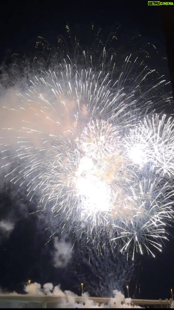 Catherine Bell Instagram - Another amazing 4th of July fireworks show in Clearwater beach 🎇 never disappoints! 🇺🇸❤️🤍💙 hope everyone had a safe and fun 4th!!!! Xx
