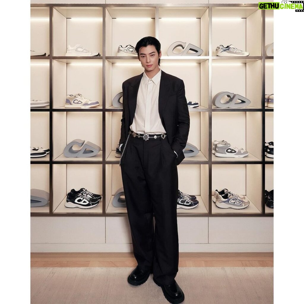 Cha Eun-woo Instagram - @Dior #Dior #DiorSpring24 Canton Road