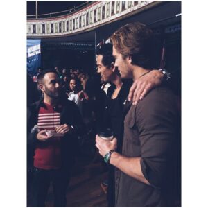 Chad James Buchanan Instagram - See you soon #STAR Fam 🙌🏼
.
.
@thetabernacleatl w/ director #johnkrokidas and @benjaminbratt. Two of my favorite people that I've worked with 🤘🏼