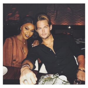 Chad James Buchanan Instagram - "Dinner for 15, please" with the lovely and talented @kingamiyahscott 👻