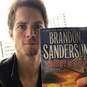 Chad James Buchanan Instagram - The next big thing. 
Thanks for the recommendation  @chasebuchanan1 
#stormlightarchive #nerdlife #fantasy