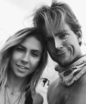 Chad James Buchanan Instagram - I love the day I met you. 
I felt the world shake.
As the ground beneath my feet trembled an electric sense of wonder coursed through my body.
In an instant, everything changed.
It was as if my world exploded with a flash of light.

Falling in love is fun.
Falling in love again and again and again is a joy.
But the peace I feel,
In the moments between the passion,
The silence beneath the fire...
The moments when your hand is in mine and we drift off to sleep...
Is the greatest gift of life.

To this day it all remains so clear.
The sky was lit, 
By the splendor of the moon.
Your eyes reflecting back at me,
All I ever wanted.

Today nothins changed. 
I still write you poetry,
And your voice is one dreamy love song. 
Light of my world,
Your love has made me sure...
Surrounded by chaos, in an ever changing world, there remains a constant truth.
-Love is the only thing that is real-

Thank you for the magnificence that is your Being. 
I love you.
Happy 2 year anniversary 😊