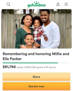 Charles S. Johnson IV Instagram - 💔Enough is Enough! 🗣 Say THEIR  Names ”Millie Packer” & Baby “Ella Packer” 🕊
⁣ 
Last week, a young, healthy, vibrant, pregnant Black mother, who was 7 months into her pregnancy, went to the hospital in Texas after having some concerns. ⁣
⁣Her name was Millie Packer. ⁣
⁣
⁣Millie’s sweet baby girl, Ella, died. ⁣
⁣
But Millie was told that she, herself, would be fine. They were heartbroken, of course. They had already named the baby and were fully prepared for her. ⁣
⁣
What happened next, though, simply should not have happened. ⁣
⁣
Camilya “Millie” Packer died right there in the hospital - as pregnant Black women are all over the country. ⁣
⁣
➡️🙏Can you please join me in supporting this family so that Brennon can take off of work, care for his kids, and so that this family can have the financial support they need right now? The link is in my bio. ⁣
⁣
100% of what you give goes straight to this family. ⁣

#sheshouldbehere #blackmamasmatter #4kira4moms #birthingjustice #lovealwayswins