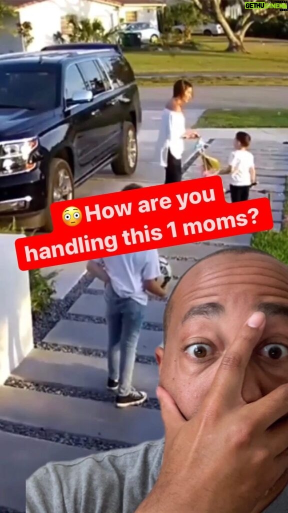 Charles S. Johnson IV Instagram - Moms how are you handling this situation🎈? Hang in there 😂. #isawthisgoingdifferentlyinmyhead #parenthood #bundleofjoy #genderreveal #middlechild 🎥 @imc_tvv