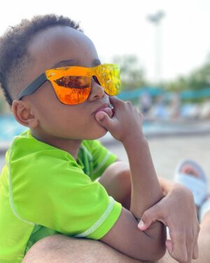 Charles S. Johnson IV Instagram - 🚀Happy 7th Birthday to the BRIGHTEST LIGHT 💫 LANGSTON THE LEGEND, aka LANGSTON THE 🦁 aka THE SNACK MASTER, aka SUGAR RUSH aka THE ULTRALIGHTBEAM. The world is yours champ! I don’t have to tell you to keep shining brightly, because you simply just can’t help it. 🎰 #TEAMJOHNSON #LANGSTONTHELEGEND #777 #LOVEALWAYSWINS #GODSGIFT