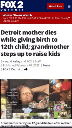 Charles S. Johnson IV Instagram - 💔Nakita Washington was only 35 when she died during the birth of her son, Nathaniel, at Harper University Hospital. 

(if anyone knows how we can connect with Nikita’s family to support them, please send us a DM) go fund me link in bio 🙏🏽

“They’re taking it hard. They have good days, and they have bad days,” said Patricia Pouncey, Washington’s mother.

The family is still waiting for the autopsy results.

“If she died naturally, I want to know. If one of them doctors did something, I wanna know that too,” Pouncey said. “I’m hurt, I’m confused.

#sheshouldbehere #Nakitawashington #blackmamasmatter #4kira4moms