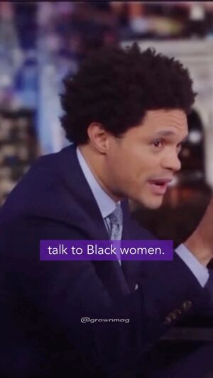 Charles S. Johnson IV Instagram - 🗣“LISTEN TO BLACK WOMEN” Thank you @trevornoah for making it plain for everyone. #blackmamasmatter #hearher #maternaljustice #lovealwayswins #cantstopwontstop
