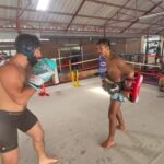 Charlie Decca Instagram - Breaking in new @yokkao 90’s gloves @marn_dragon_muay_thai • • • • • #phuket#muaythaitraining#dragonmuaythai#chalong#yokkao#boxing#fight#hardwork#technique#streetfighter#mma#bellator#thailand#ilovemuaythai#kick#punch#knee#gottaloveit#miami#dadecounty#lifestyle#thaistyle Phuket Dragon Muaythai