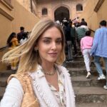 Chiara Ferragni Instagram - India day 7: Jaipur and the Amber Fort 💖 Jaipur, Rajasthan