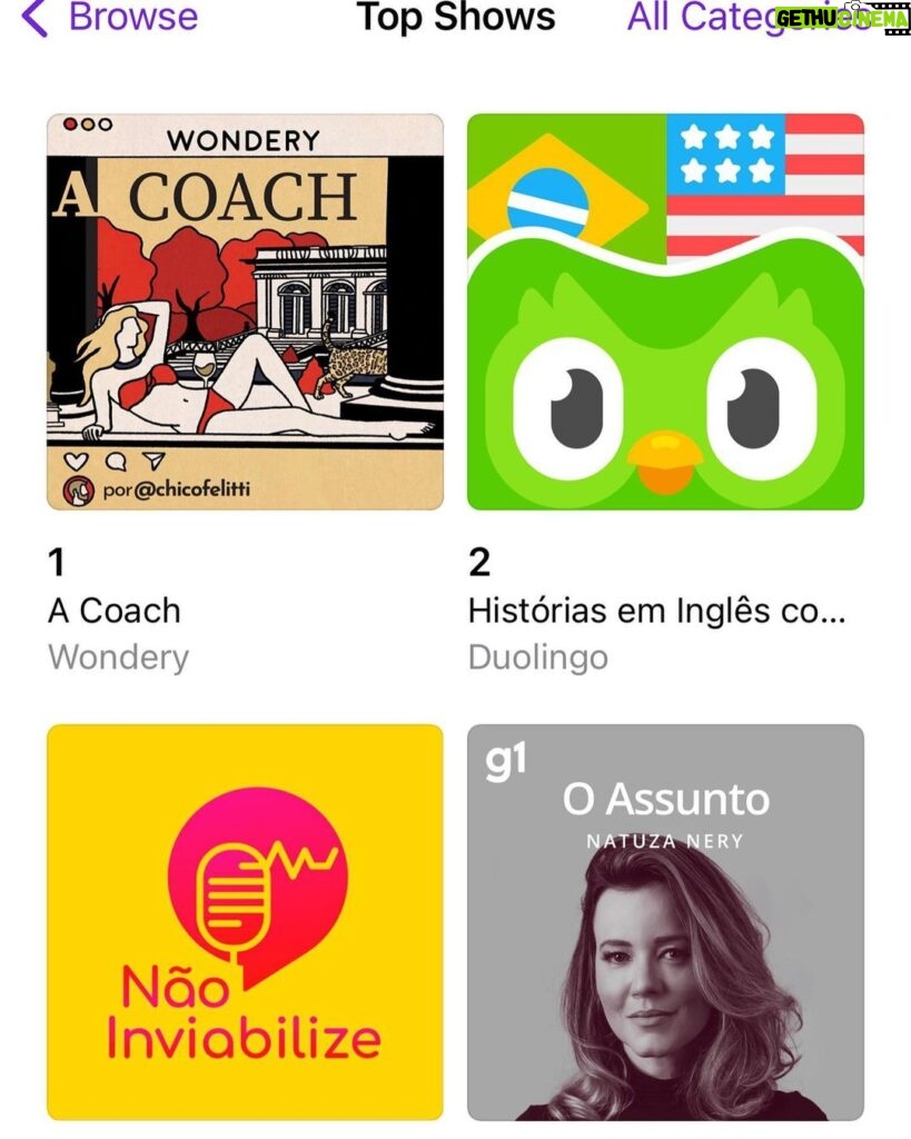 Chico Felitti Instagram - A Coach tá no topo das paradas do Spotify & da Apple Podcasts ❤🖤🧡