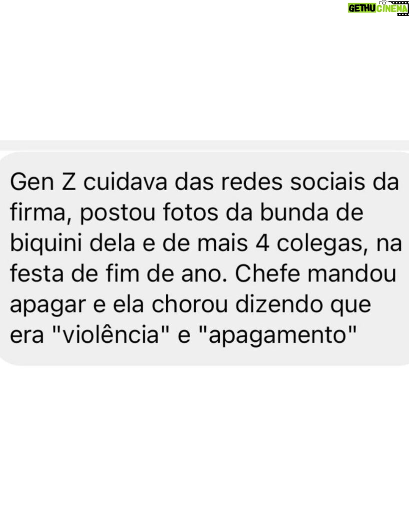 Chico Felitti Instagram - Ê, GENZ! As histórias mais surreais da geração Z no mercado de trabalho competiram ontem. Essas são as 10 mais votadas pelo público, mas tem 40 no story destacado EC GenZ. Vale lembrar q amamos essa geração (& q na semana q vem as histórias vão ser de millennials, GenX e boomers no trampo, então os novilhos terão sua vingança Ahahha) GenZ PUB