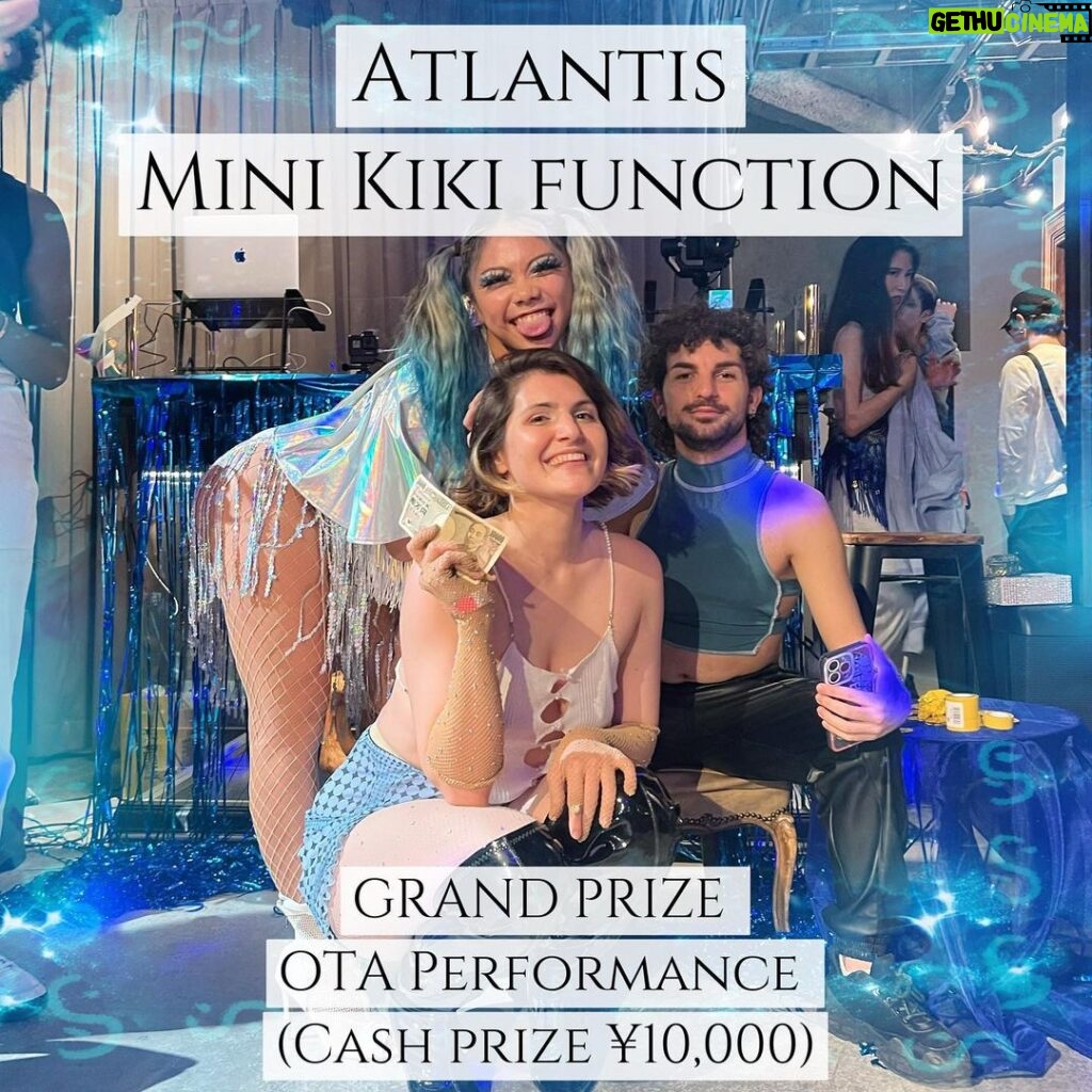 Chise Ninja Instagram - 🧜🏼‍♀️🧜🏽🧜🏽‍♂️🫧 ATLANTIS mini KIKI Function 🫧🧜🏽‍♂️🧜🏽🧜🏼‍♀️. . . . . Thank you for coming out to snatched GRAND prize and treasure cash 🦋🦋.. CONGRATS ON YOU!!!!🧜🏽‍♂️🦋🫧. . ------/CATEGORIES/------ 🔱OTA PERFORMANCE IN THE BOX @hiha.jp 🐚🐚OTA RUNWAY @vashtheestampede ⚜️⚜️LIP SYNC PERFORMANCE @ayayan0327 🪸🪸BIZARRE @phuc_slay 🌬🌬HAIR BEAUTY HAIR @bke_realness_ 🌊🌊OTA BODY @miyuki.waack0411 🫧🫧COMMENTATOR vs COMMENTATOR @edgar_dvs . 💧💧 OTA PERFORMANCE ¥10,000 @skoullouelena —————————————— Thank you for judging @dynamite_yunikon . Thank you for supporting @fumiaki_yano_0705 . Thank you for Dj @anna_morizumi_ . Thank you for commentate @atchisonjr.j 🥲❤️‍🔥🫧🦋🦋🦋. . . . Video is uploaded on YouTube⚙️. “ https://youtube.com/@AtlantisMiniKikifunction “ . . Tokyo Japan