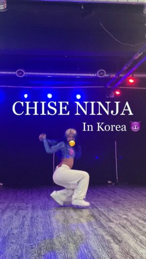 Chise Ninja Instagram - Pre-Intermediate choreography work shop in Korea!! ✨✨Combo from me..changed little choreography I did too so let me post later )))… 
.
.
.host by @spiritball.kr @titch.ninja @jacky.ninja 🍬.

.
🎶　/ never gonna get it ha / DJ @blazzindeezbeatz 

。
#voguefemme #koreaballroom #mood #workshop #vibes #swing #letsup #yummy  #chiseninja