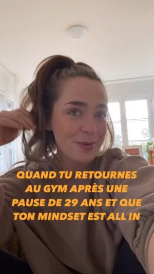 Chloée Deblois Instagram - En tant que sportive, je suis all in.