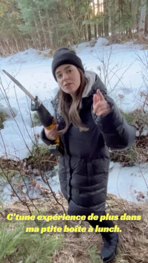Chloée Deblois Instagram - J’ai joué à la chainsaw.